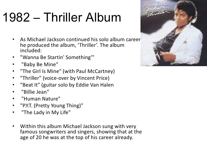michael jackson list of albums